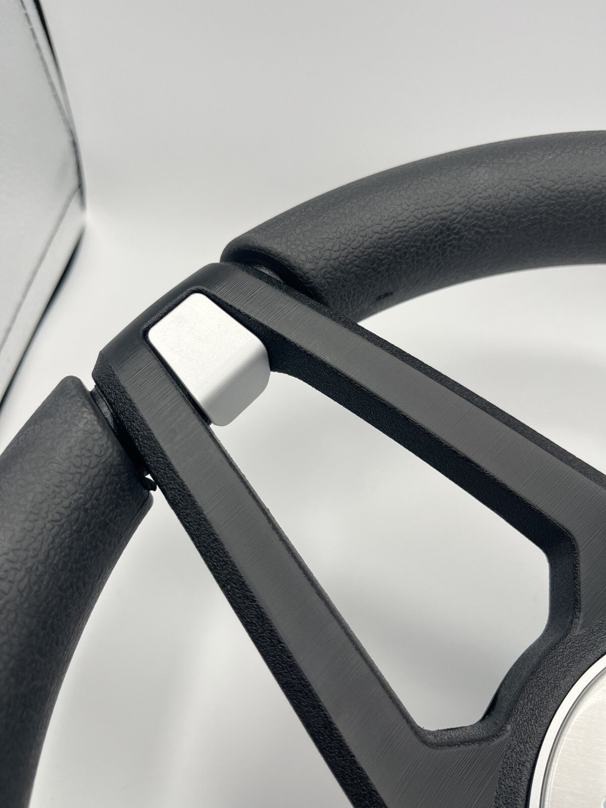Molino Black & Silver Accents Golf Cart Steering Wheel fits E-Z-GO Carts