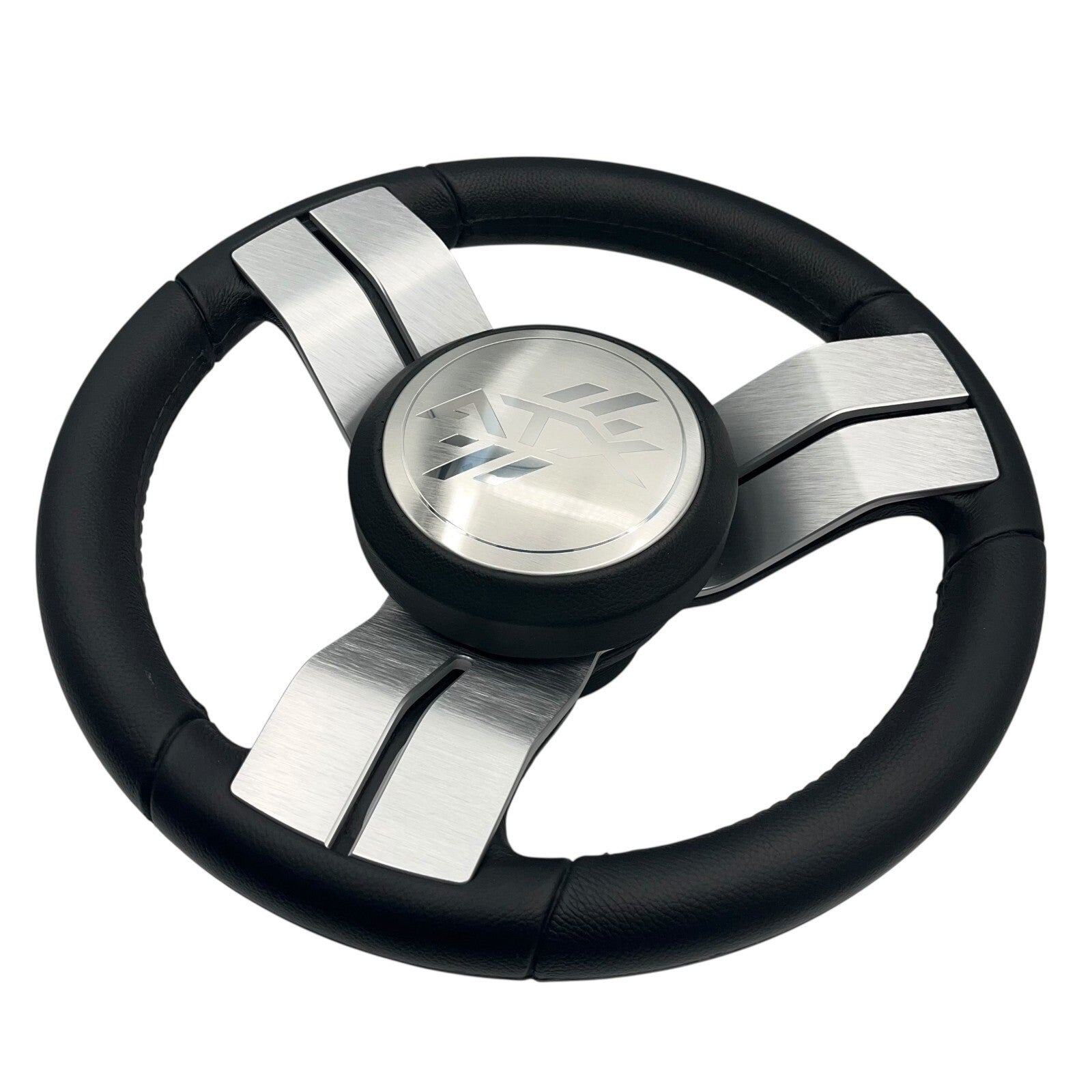 Gussi Italia Marine Steering Wheel Stainless Steel Spoke Soft Touch Rim | ATX