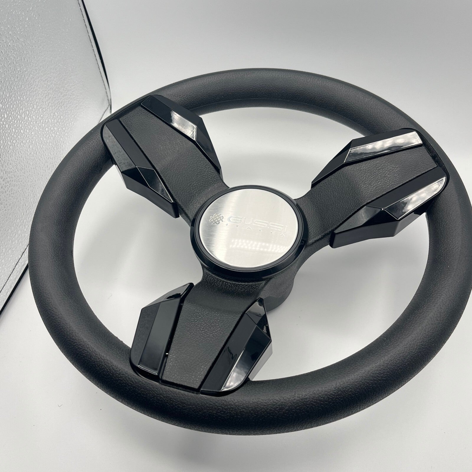 Collina Black Golf Cart Steering Wheel Fits CLUB CAR PRECEDENT