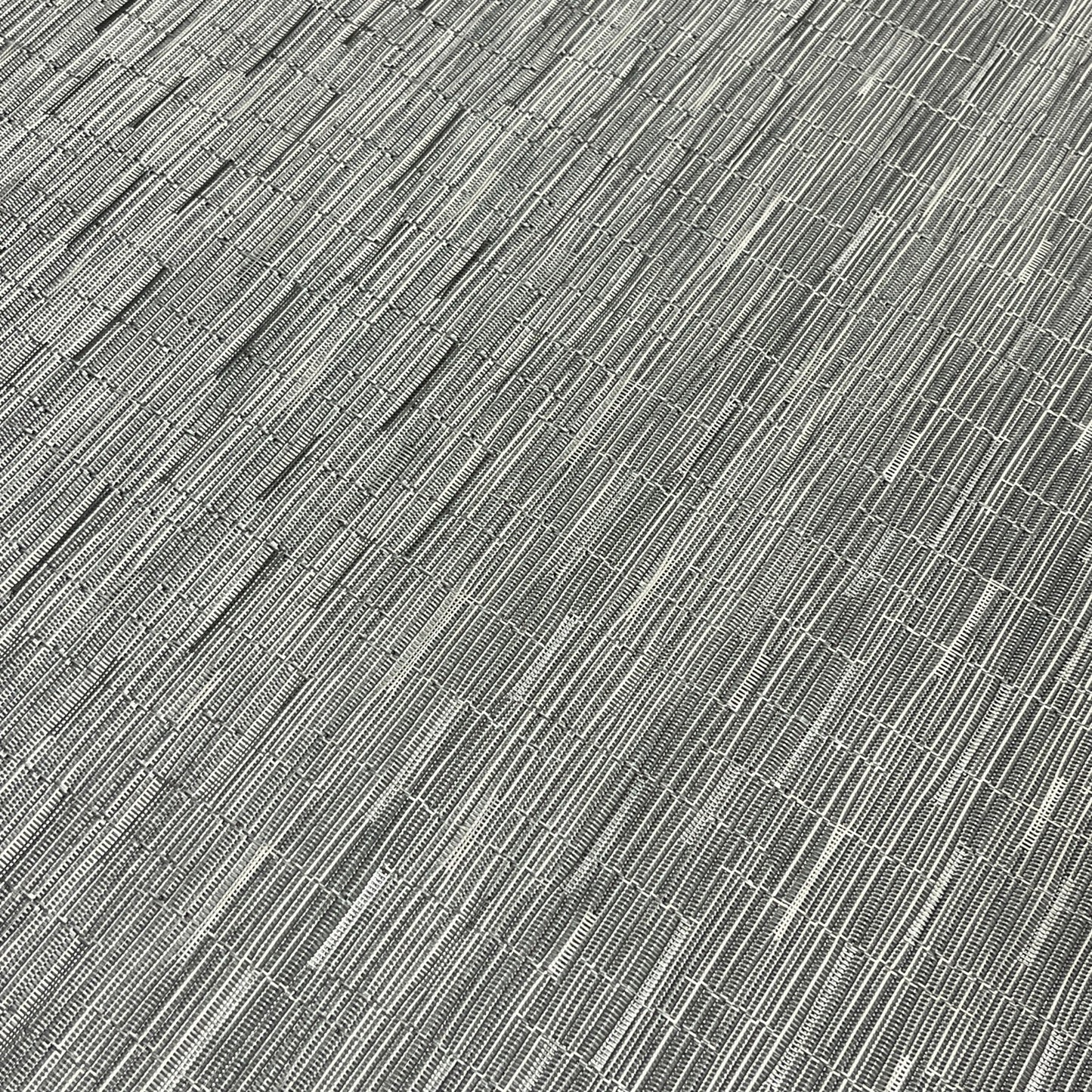 Woven Vinyl Flooring | Thatch - Steel | 6' W | Choose Your Length
