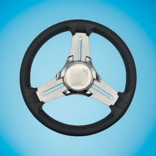 Model 15 Marine Steering Wheel Brushed Aluminum Spokes | SunChaser