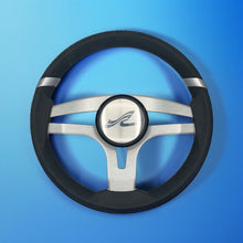 Badia Boat Steering Wheel Brushed Aluminum Spokes | SeaRay Boats