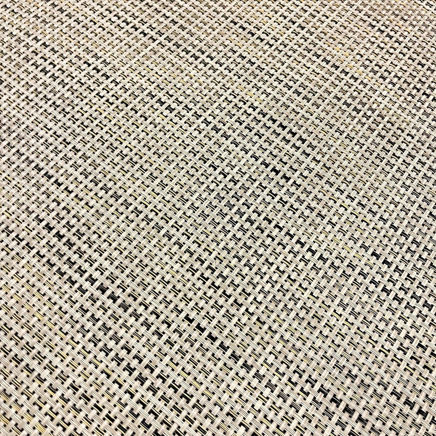 Woven Vinyl Flooring | Basketweave - Straw | 6' Width | Choose Your Length