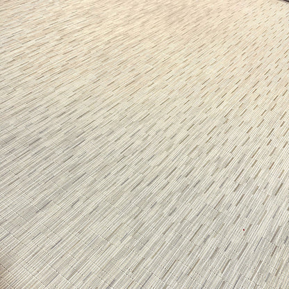 Woven Vinyl Flooring | Bamboo - Oat | 6' Width | Choose Your Length