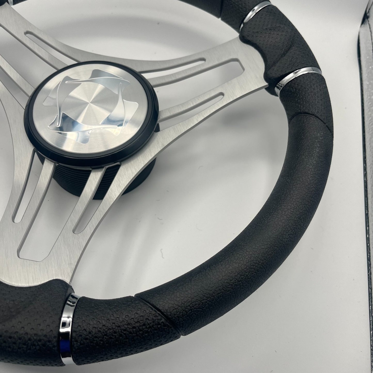 Verona Boat Steering Wheel Brushed Alum Spokes | Stingray