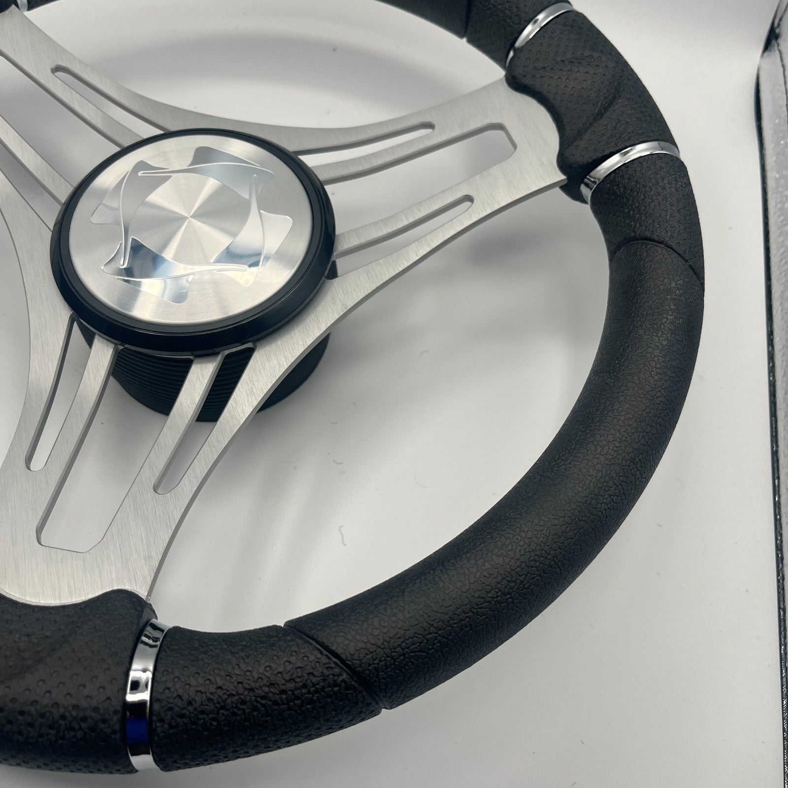 Verona Boat Steering Wheel Brushed Alum Spokes | Stingray