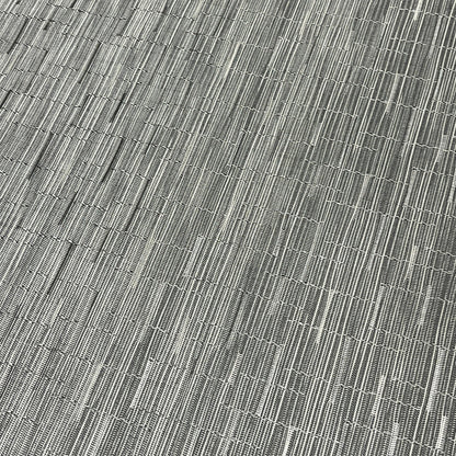 Woven Vinyl Flooring | Thatch - Steel | 6' W | Choose Your Length