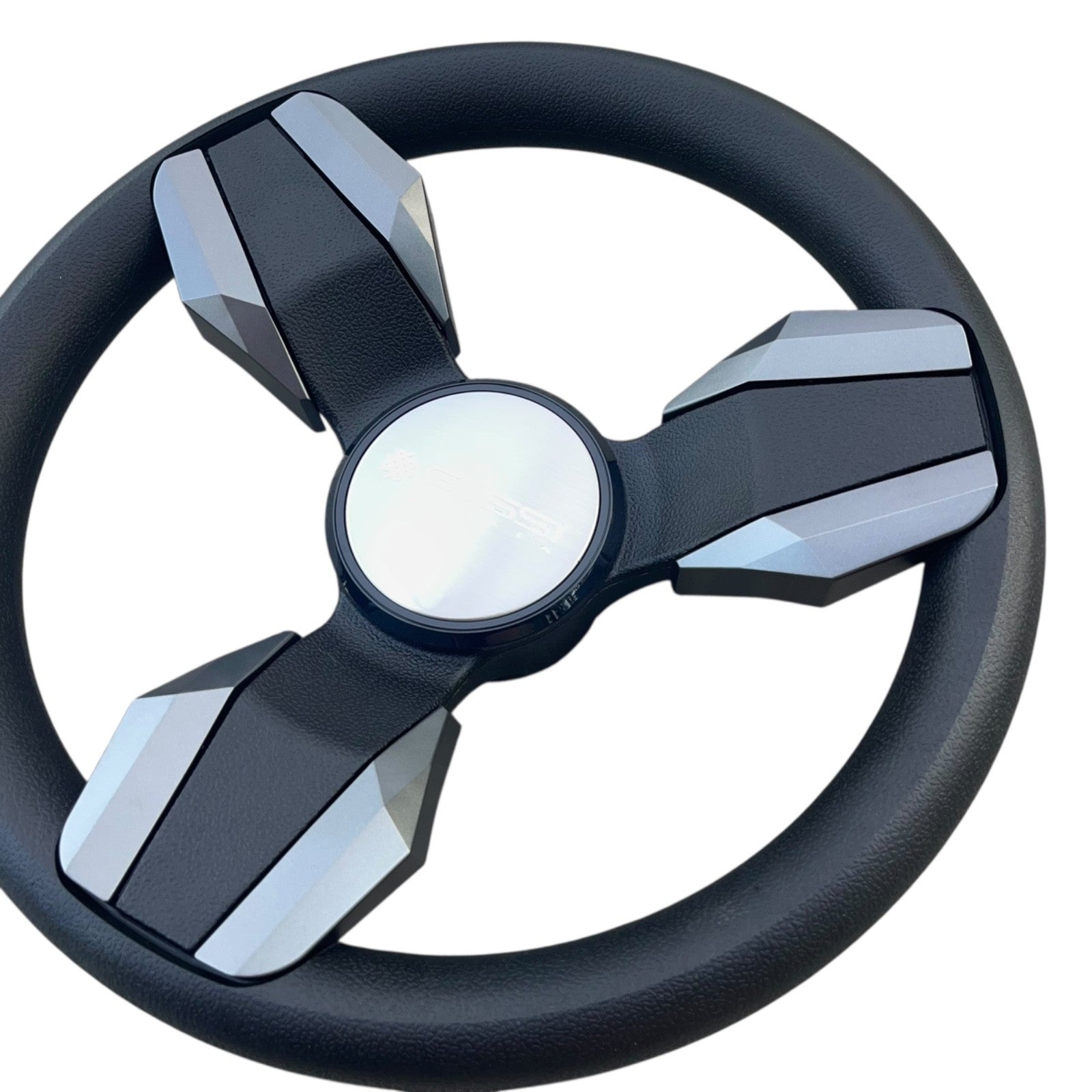 Collina Boat Steering Wheel Dark Gray Inserts - Keyed ONLY