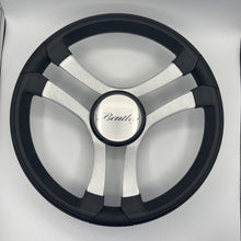 Benaco Boat Steering Wheel Brushed Aluminum Spokes | Bentley