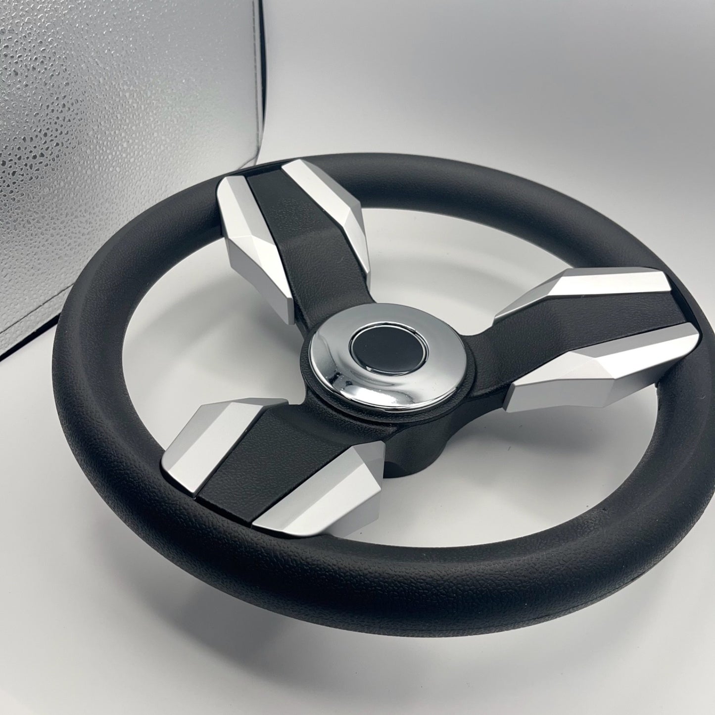 Collina Boat Steering Wheel Brushed Inserts - Keyed ONLY