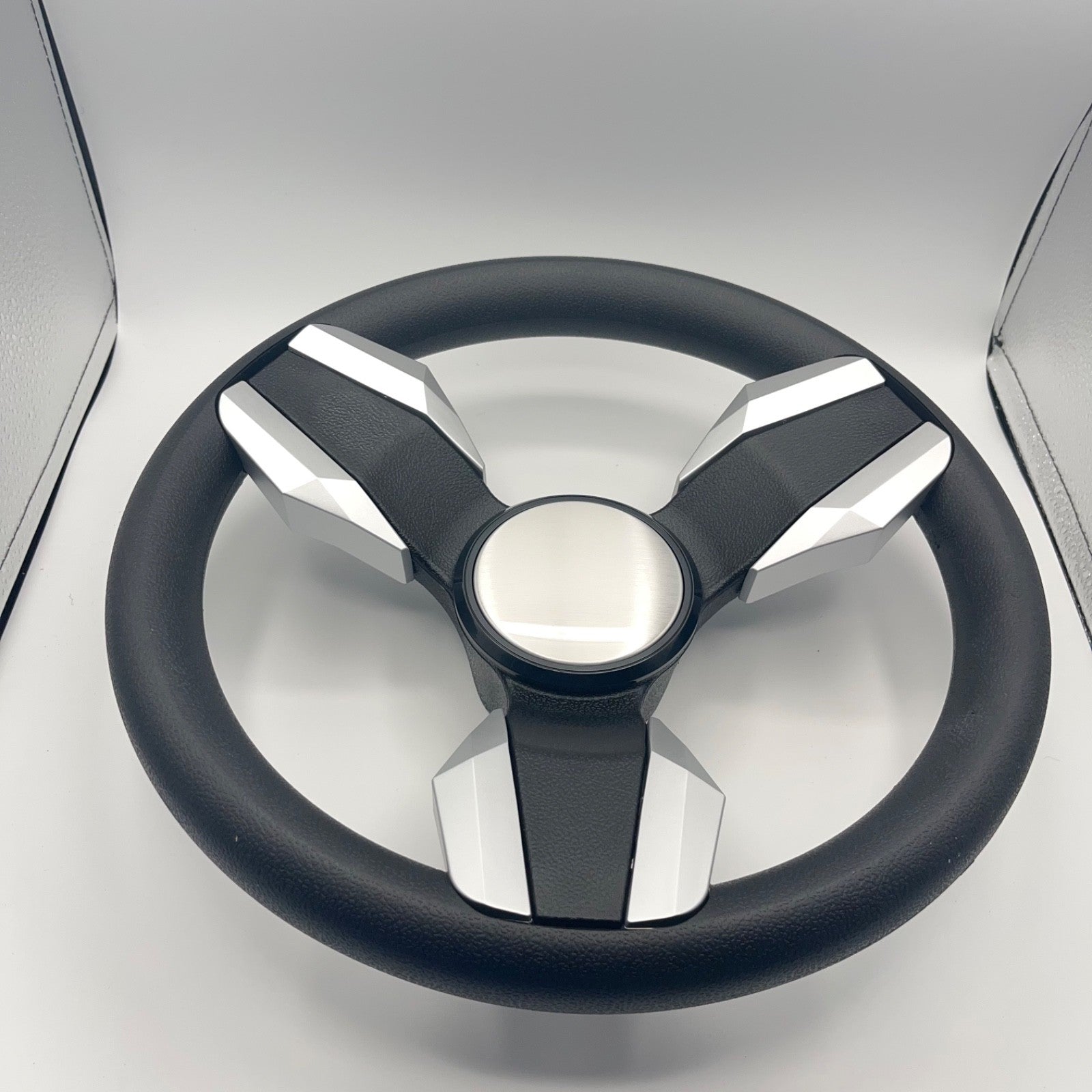 Collina Boat Steering Wheel Brushed Inserts - Keyed ONLY