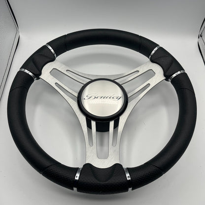 Verona Boat Steering Wheel Brushed Alum Spokes | Bentley
