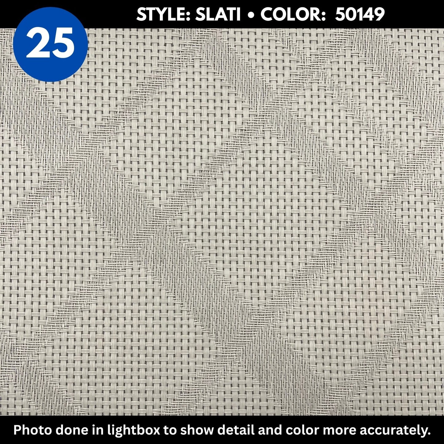 Woven Vinyl Flooring | Lattice - Grey Brook | 4' W | Choose Your Length