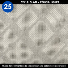 Woven Vinyl Flooring | Lattice - Grey Brook | 4' W | Choose Your Length