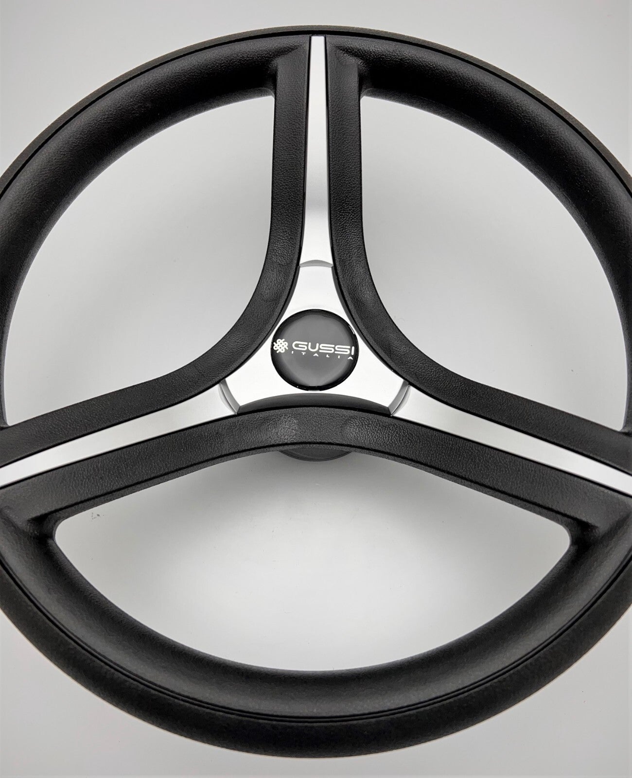 Brenta Black & Silver Golf Cart Steering Wheel for CLUB CAR PRECEDENT