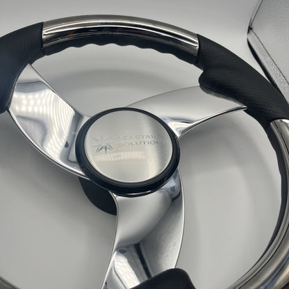Model M533 Boat Steering Wheel Polished Alum Spoke | Seastar