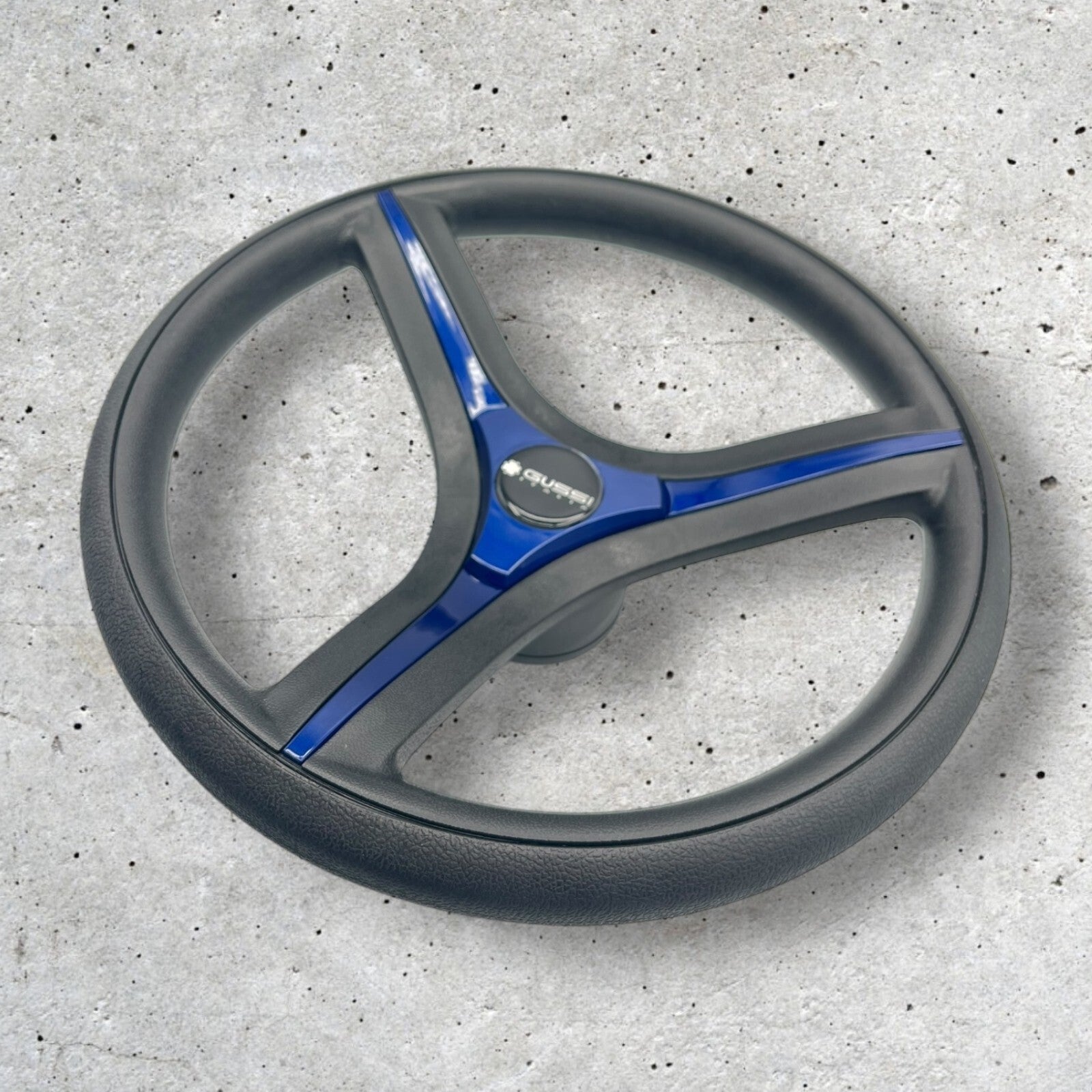Brenta Black & Blue Golf Cart Steering Wheel Fits All CLUBCAR PRECEDENT Cart
