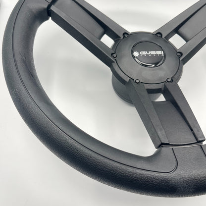 Giazza Black Golf Cart Steering Wheel - CLUB CAR DS carts