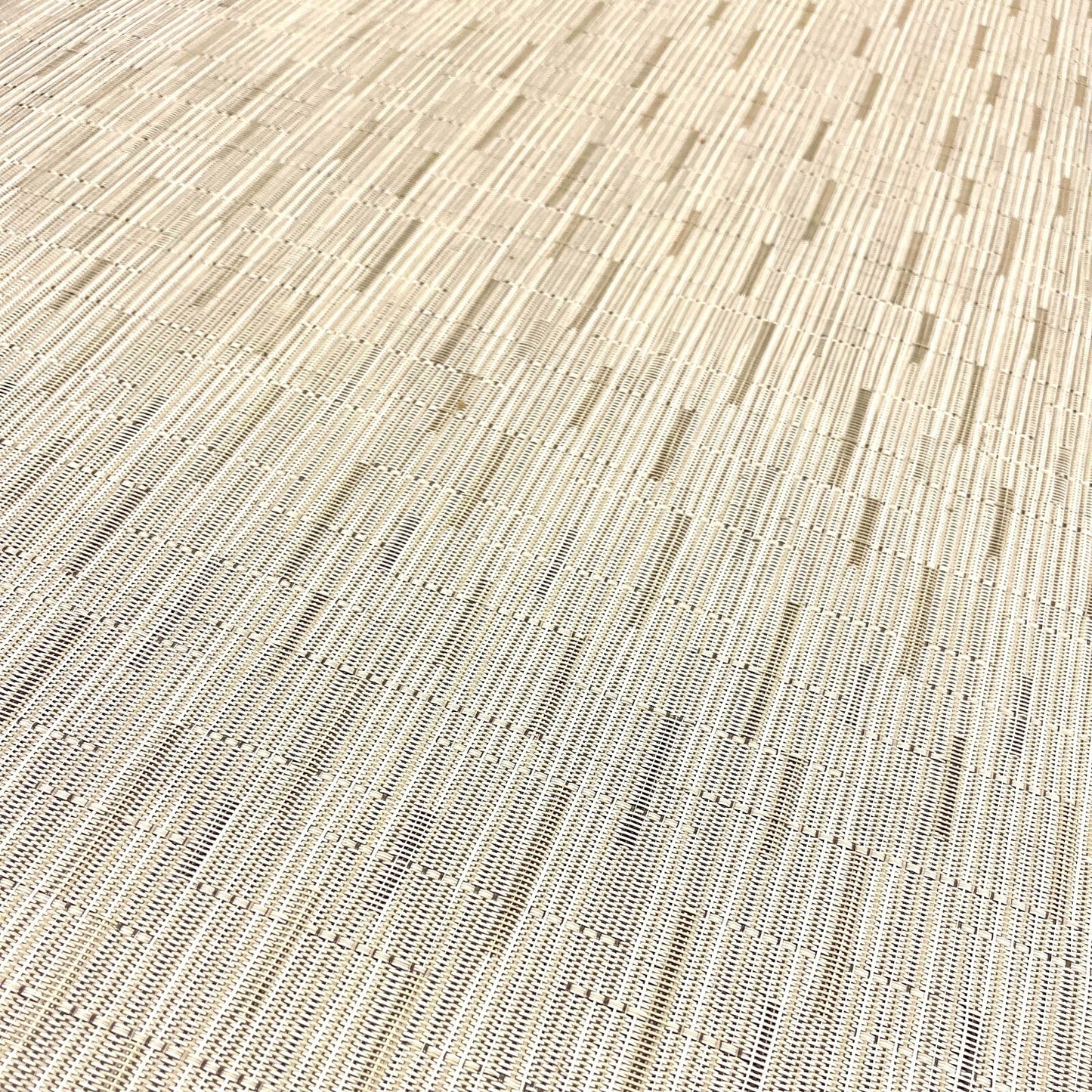 Woven Vinyl Flooring | Bamboo - Oat | 6' Width | Choose Your Length