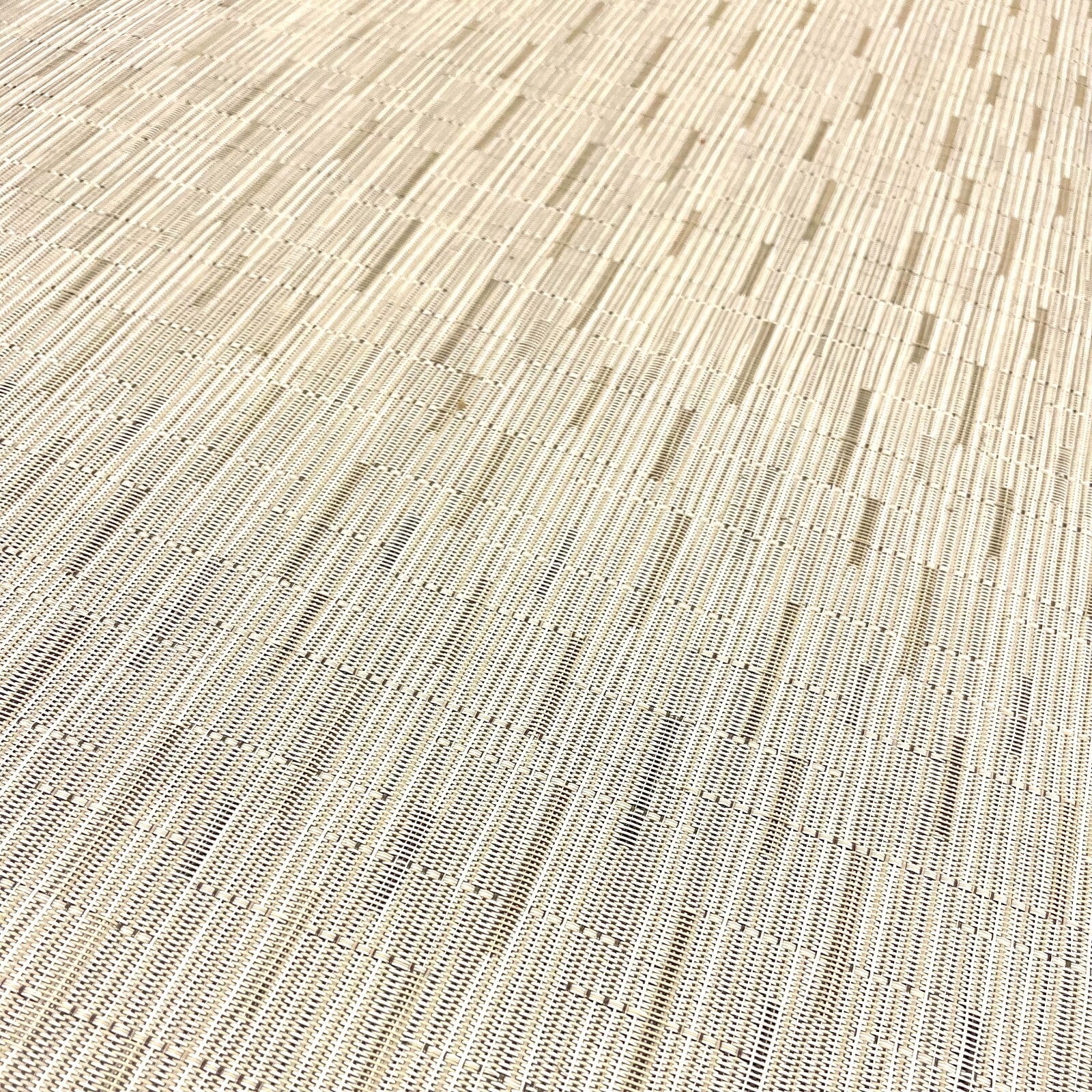 Woven Vinyl Flooring | Bamboo - Oat | 6' Width | Choose Your Length