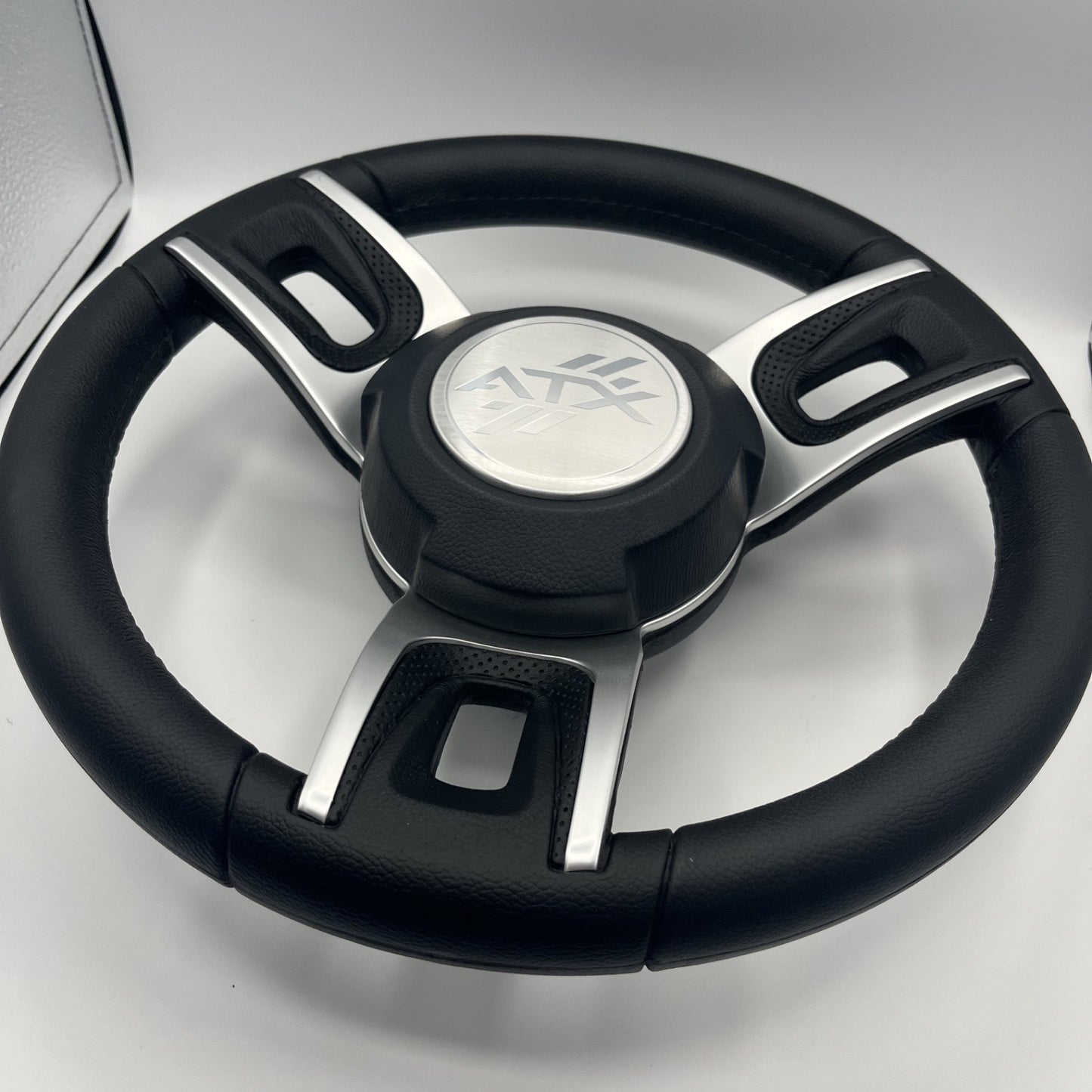 Gussi Italia Black Model 702 Steering Wheel | ATX Cap