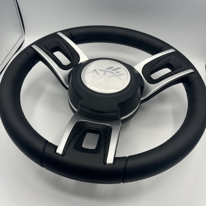 Gussi Italia Black Model 702 Steering Wheel | ATX Cap