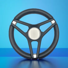 Molino Black w/Soft Touch Urethane Rim Boat Steering Wheel | Blank