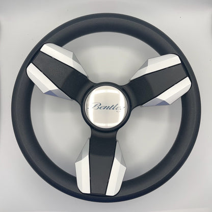 Collina Boat Steering Wheel Brushed Inserts - Keyed ONLY