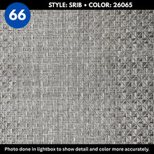 Woven Vinyl Flooring | Ribbon - Silver Lining | 8'6" W | Choose Your Length