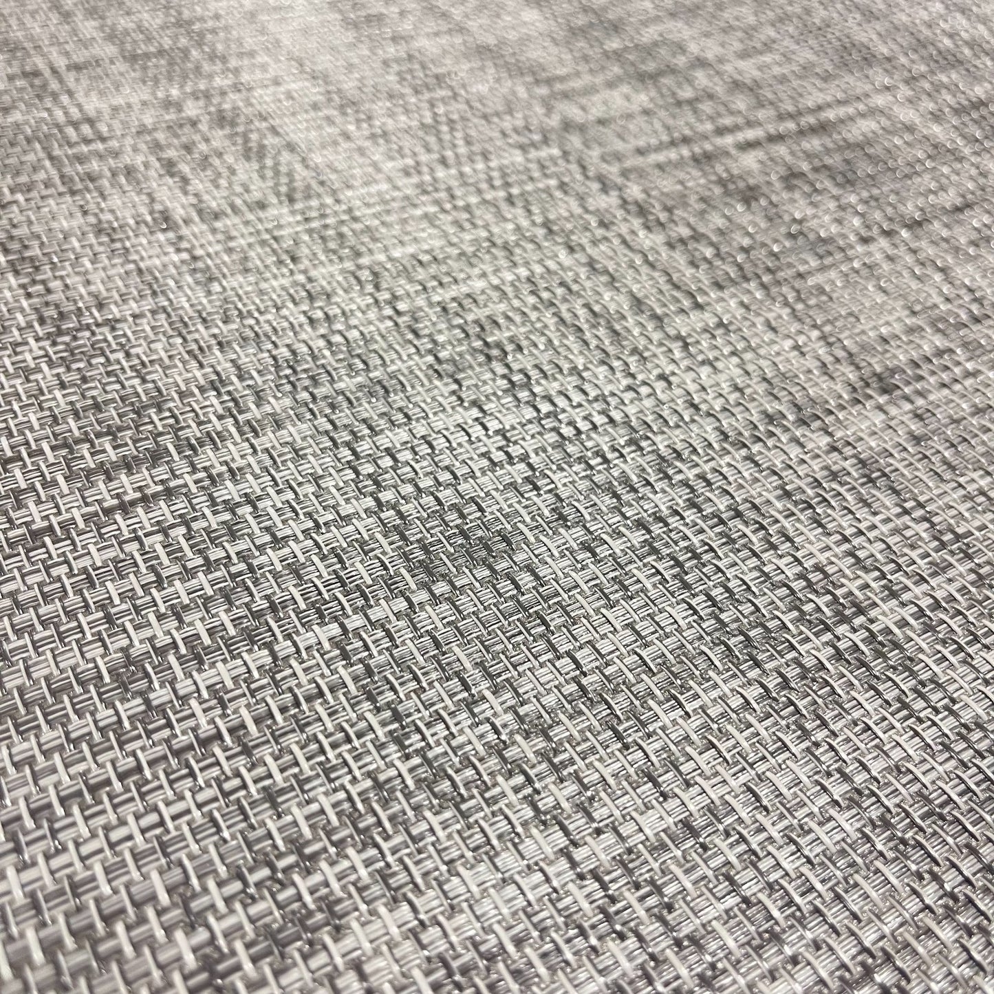 Woven Vinyl Flooring | Linetech - Prizm Gray | 8'6" Width | Choose Your Length