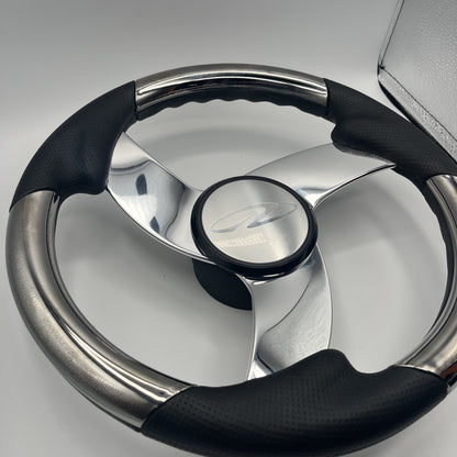 Model M533 Boat Steering Wheel Polished Alum Spoke | Regal