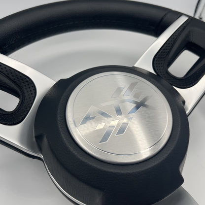 Gussi Italia Black Model 702 Steering Wheel | ATX Cap