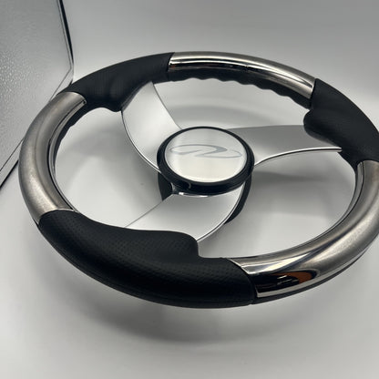 Model M533 Boat Steering Wheel Polished Alum Spoke | Regal