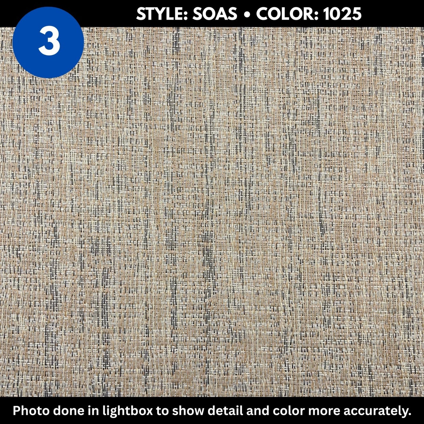 Woven Vinyl Flooring | Oasis - Driftwood | 8'6" Width | Choose Your Length