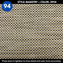 Woven Vinyl Flooring | Basketry - Rattan | 8'6" Width | Choose Your Length