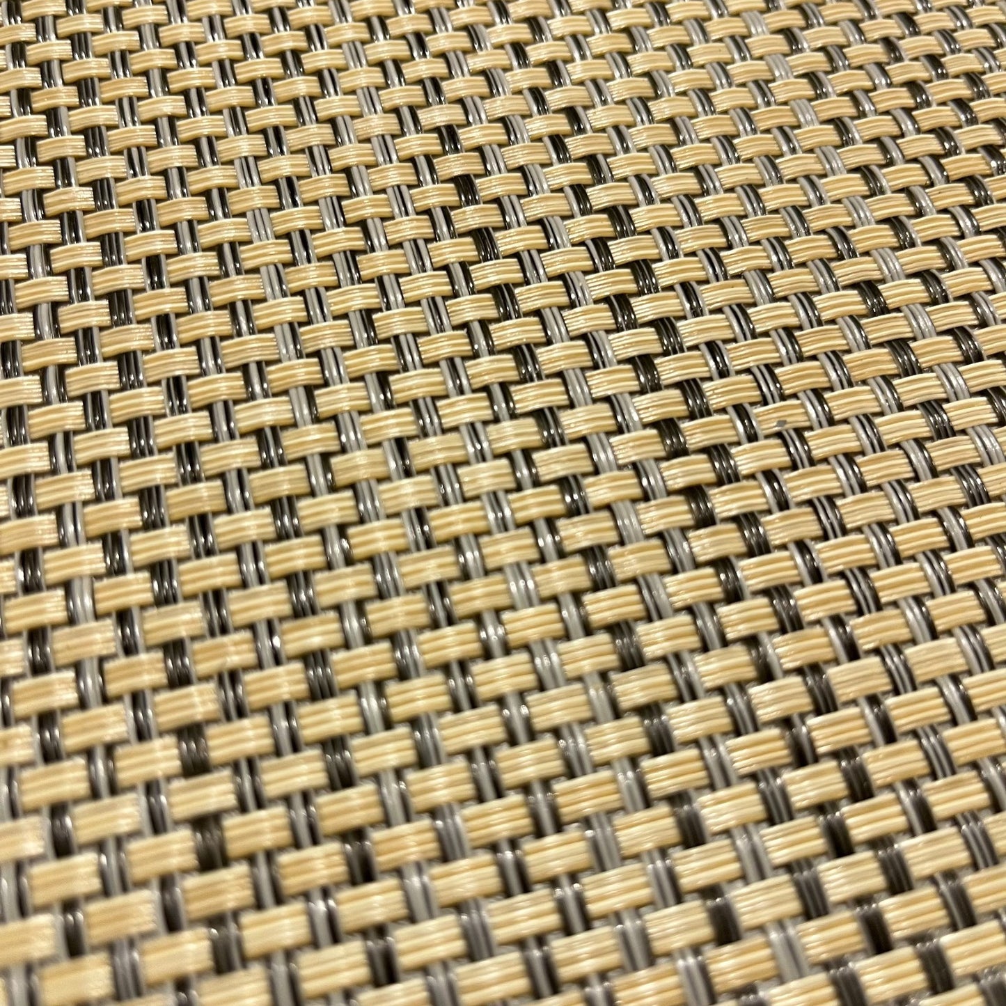 Woven Vinyl Flooring | Basketry - Rattan | 8'6" Width | Choose Your Length