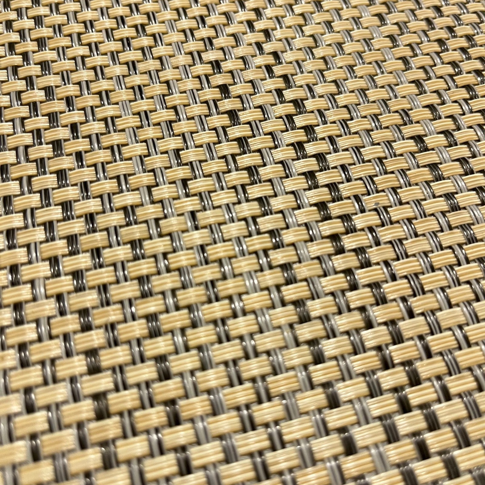 Woven Vinyl Flooring | Basketry - Rattan | 8'6" Width | Choose Your Length