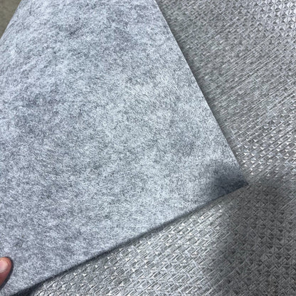 Woven Vinyl Flooring | Ribbon - Silver Lining | 8'6" W | Choose Your Length