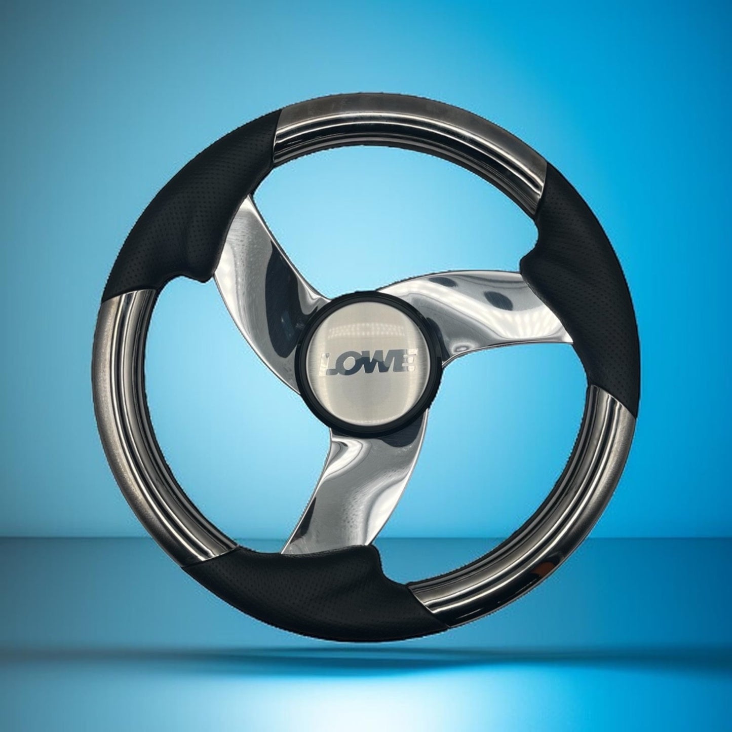 Model M533 Boat Steering Wheel Polished Alum Spoke | Lowe