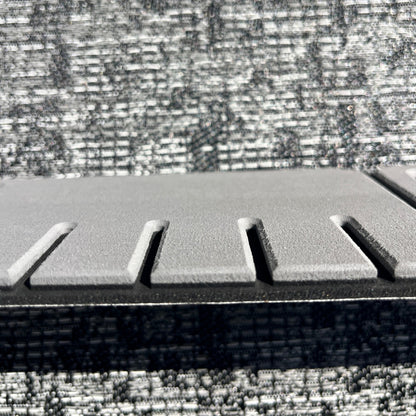 reFLEX | 36" Fish Ruler for Boats | Phoenix Grey over Aphotic Black - Routered