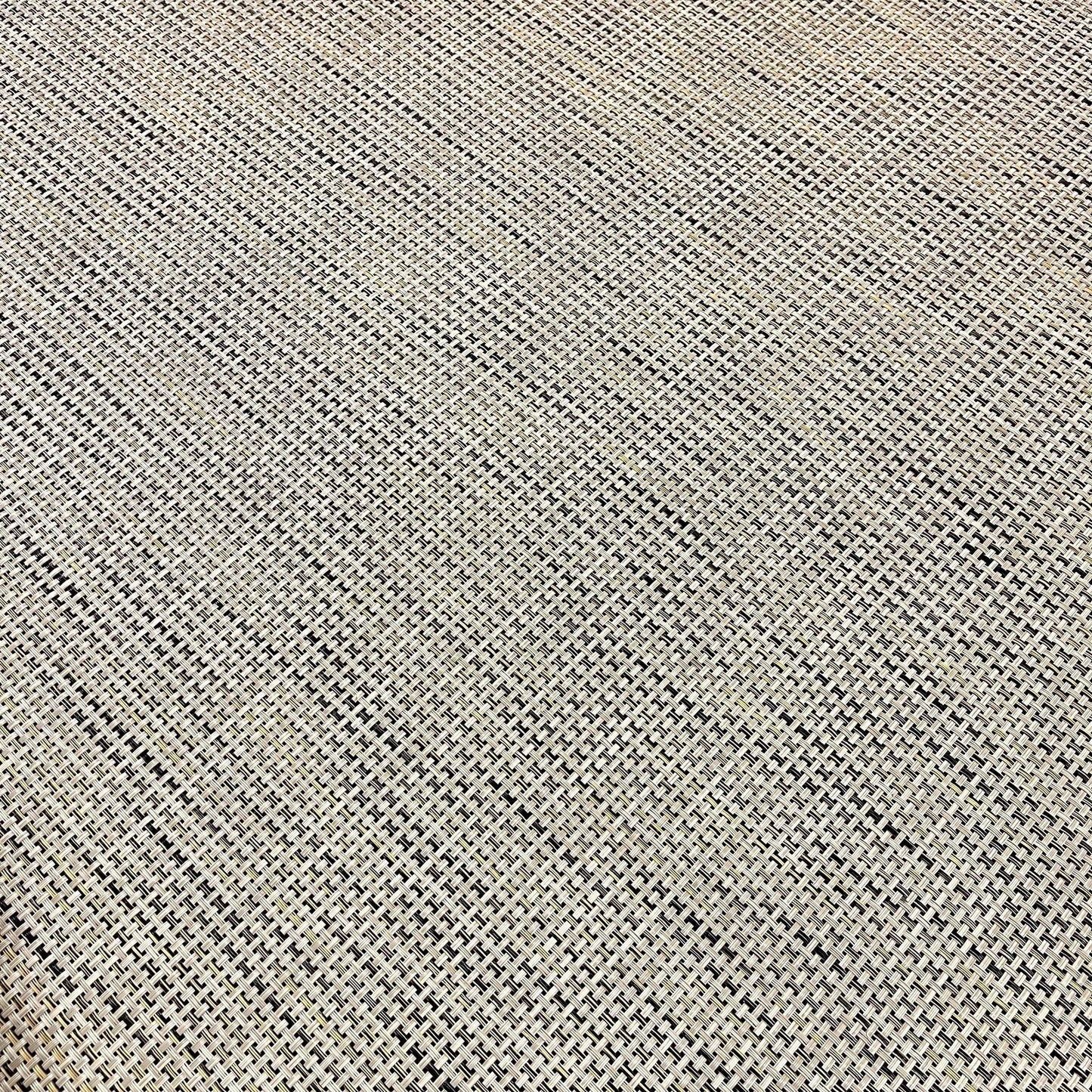 Woven Vinyl Flooring | Basketweave - Straw | 6' Width | Choose Your Length