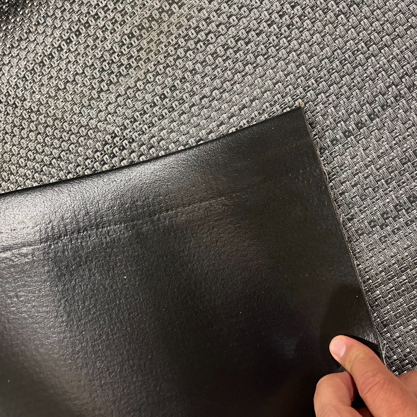 Woven Vinyl Flooring | Twill - Carbon Fiber | 8'6" Width | Choose Your Length