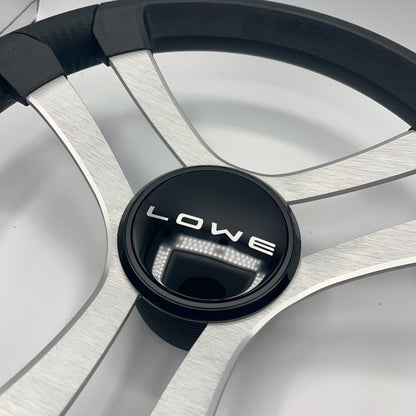 Benaco Boat Steering Wheel Brushed Aluminum Spokes | Lowe Boats