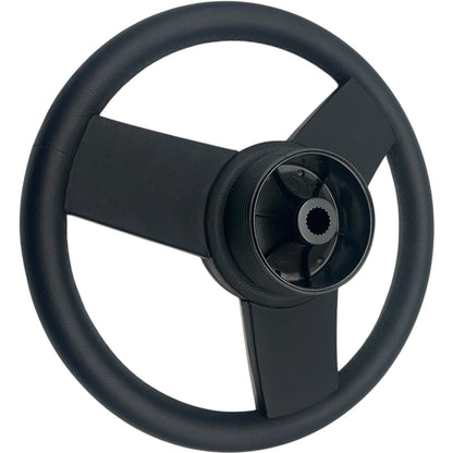 Gussi Italia Marine Steering Wheel Stainless Steel Spokes Soft Touch Rim | Supra