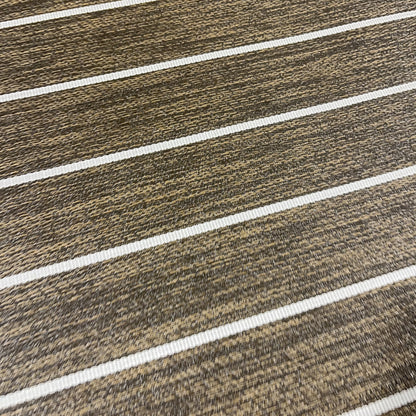 Woven Vinyl Flooring | Teka Wood Text-Rich Mahogany-L-6011 | 8'6" X 10'-30'