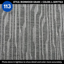 Woven Vinyl Flooring | Ironwood Grain - L-5097762 | 8'6" X 10', 15', 20' & 25'