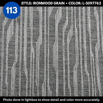 Woven Vinyl Flooring | Ironwood Grain - L-5097762 | 8'6" X 10', 15', 20' & 25'