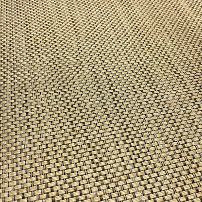 Woven Vinyl Flooring | Basketry - Rattan | 8'6" Width | Choose Your Length