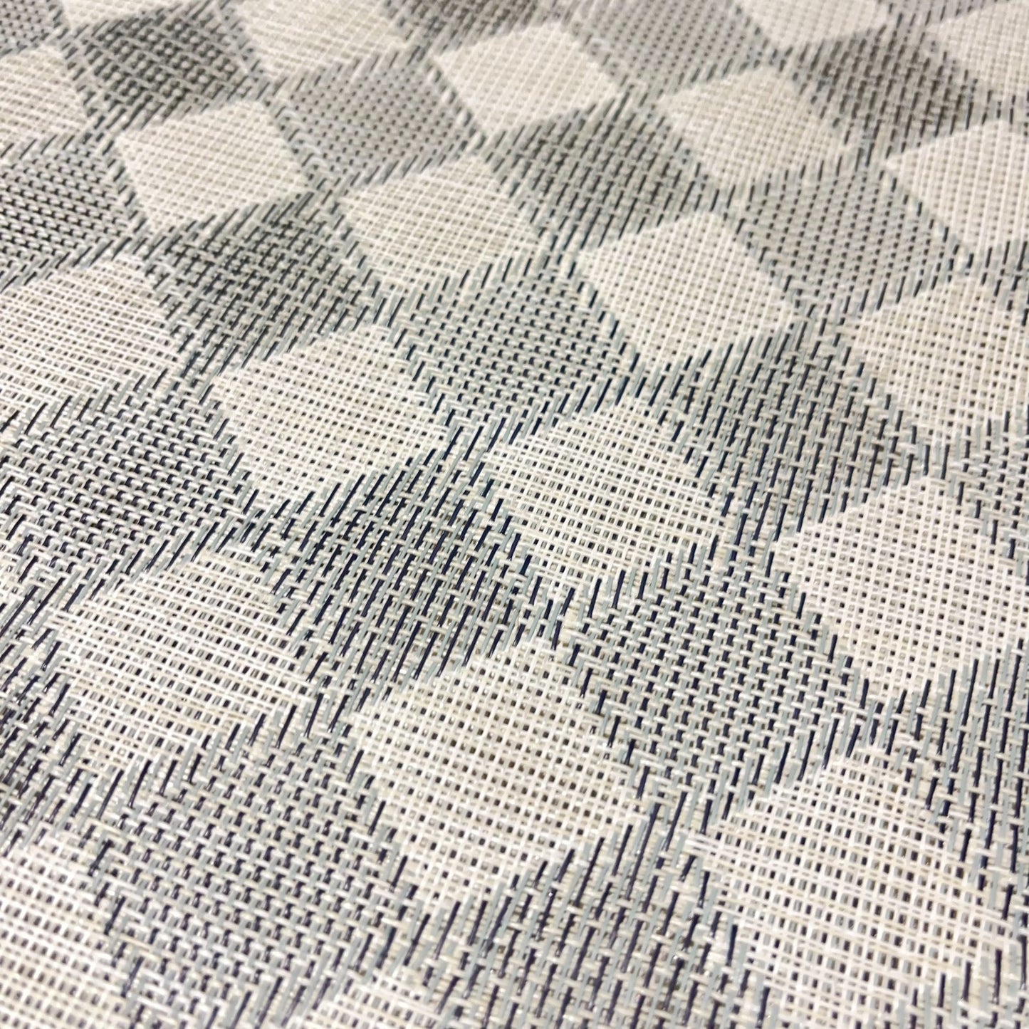 Woven Vinyl Flooring | Checkers - C-80043561 | 7'6" X 14'