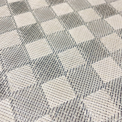 Woven Vinyl Flooring | Checkers - C-80043561 | 7'6" X 14'